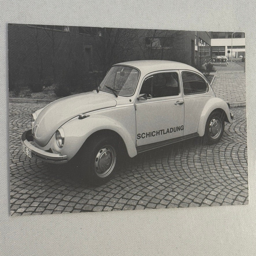 Vintage Volkswagen Beetle VW Bug Car Photo Photograph Print 1977