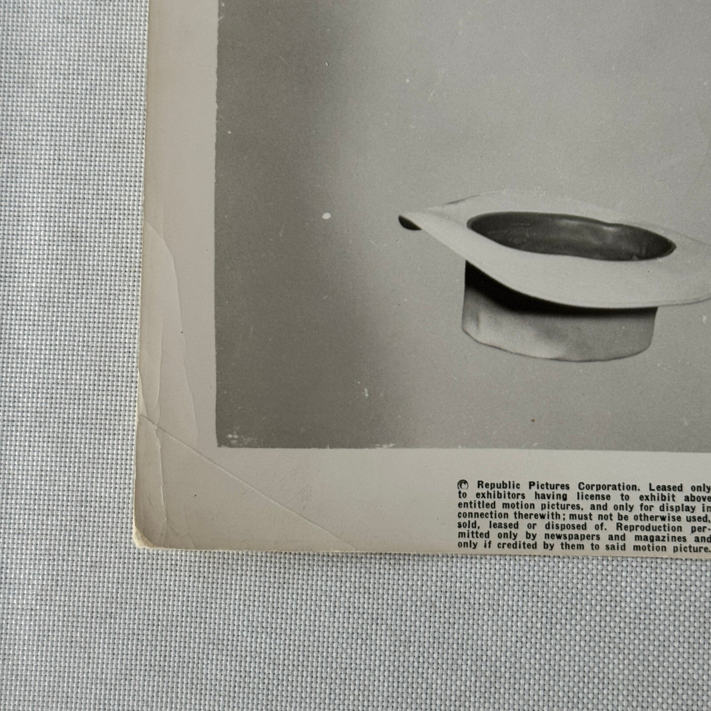 Vintage Movie Press Photo Photograph Hell's Half Acre Fight Scene