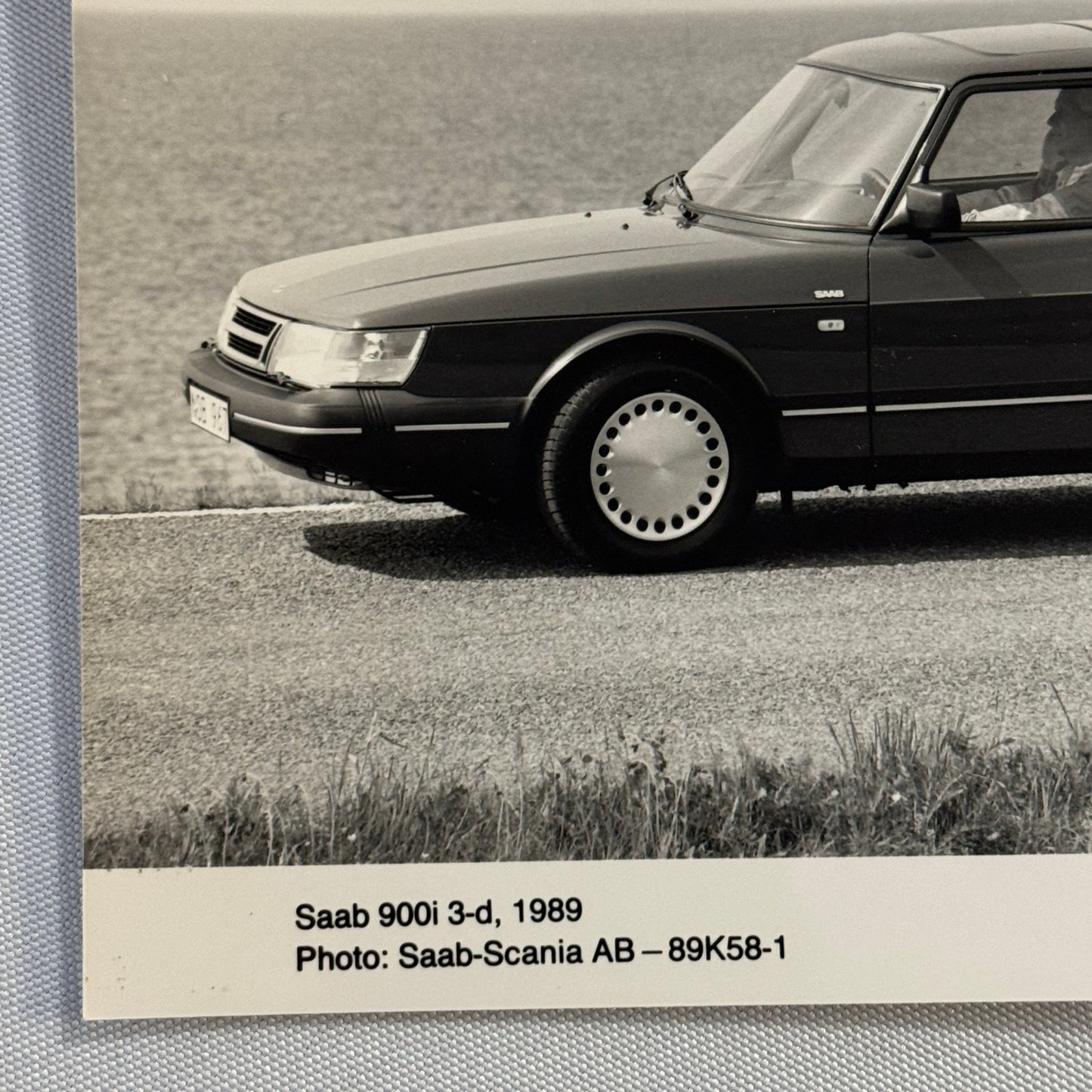 1989 Saab 900i Car Automobile Factory Photo Photograph Print Vintage Saab 900 i