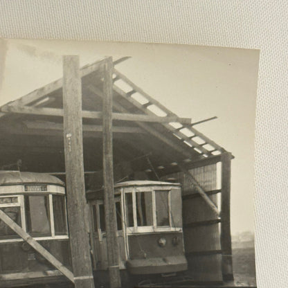 Vintage Train Trolley Photo Branford Electric Railway Trolley Museum Connecticut