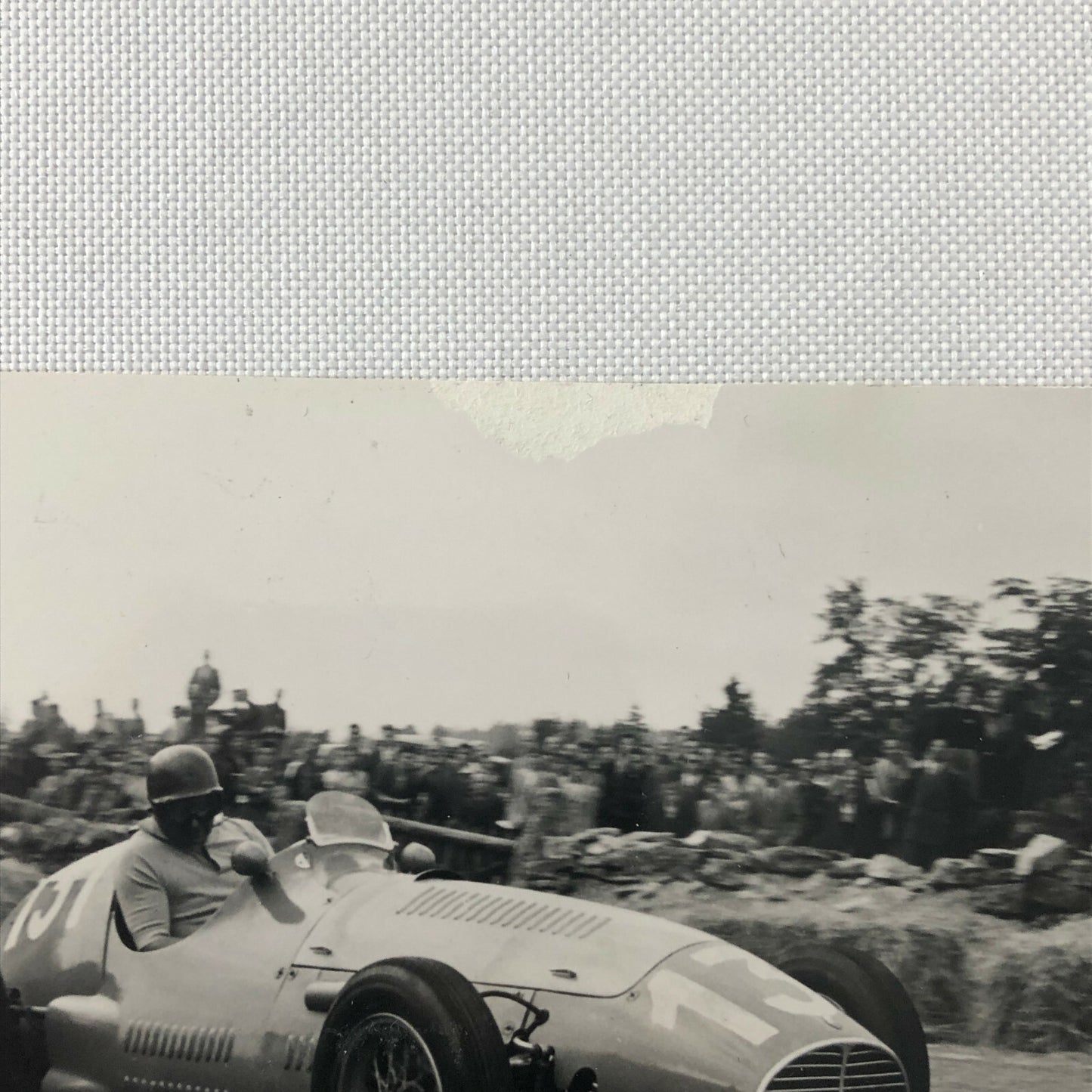 Vintage Racing Photo Photograph Print Juan Manuel Fangio Maserati A6 1953 