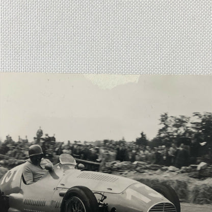 Vintage Racing Photo Photograph Print Juan Manuel Fangio Maserati A6 1953 