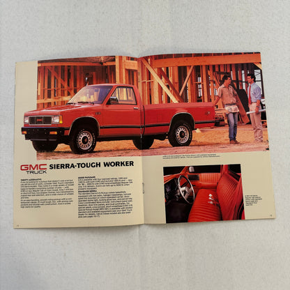 1988 GMC S-15 S15 Pickup Truck Sales Brochure Catalog Advertising Canadian
