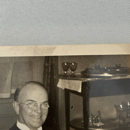 Vice President John N Garner Likes Raw Oysters Press Photo Photograph 1933