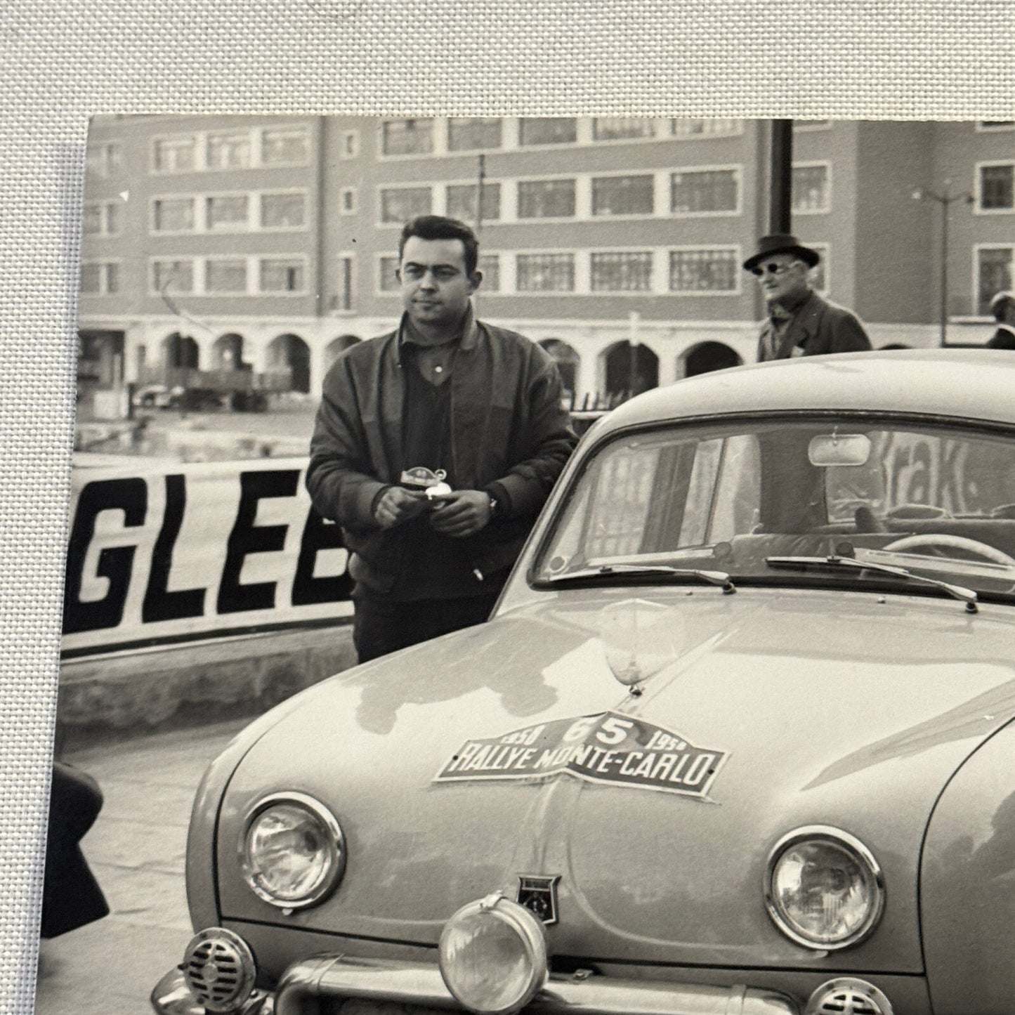1958 Rallye Monte Carlo Renault Dauphine Car Photo Photograph Rally Racing